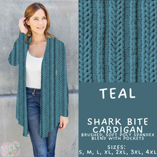 Load image into Gallery viewer, Batch #596 - Sweater Weather - Closes 10/9 - ETA early Dec - Teal Cardigan

