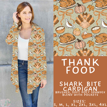 Load image into Gallery viewer, Batch #582 - Hello Fall 3 - Closes 9/7 - ETA early Nov - Thank Food Cardigan
