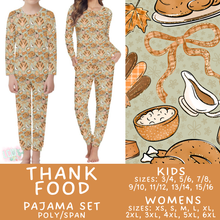 Load image into Gallery viewer, Batch #580 - Fall Family Pajamas 2 - Closes 9/4 - ETA early Nov - Thank Food Women's &amp; Kid's Pajama Set
