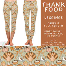 Load image into Gallery viewer, Batch #582 - Hello Fall 3 - Closes 9/7 - ETA early Nov - Thank Food Full and Capri Length Leggings
