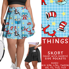 Load image into Gallery viewer, Batch #454 - Cool Characters 10 - Closes 11/26 - ETA mid Jan - Things Skort
