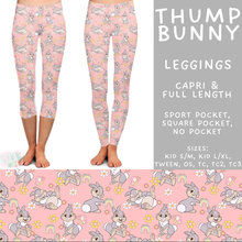 Load image into Gallery viewer, Batch #585 - Magical Faves 24 - Closes 9/14 - ETA mid Nov - Thump Bunny Full and Capri Length Leggings
