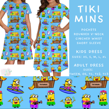 Load image into Gallery viewer, Batch #339 - Character Summer - Closes 5/15 - ETA mid July - Tiki Mins Adult &amp; Kids Dresses
