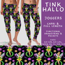 Load image into Gallery viewer, Batch #569 - Princess Halloween - Closes 8/14 - ETA early/mid Oct - Tink Hallo Full and Capri Length Joggers
