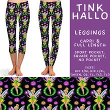 Load image into Gallery viewer, Batch #569 - Princess Halloween - Closes 8/14 - ETA early/mid Oct - Tink Hallo Full and Capri Length Leggings
