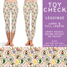 Load image into Gallery viewer, Batch #585 - Magical Faves 24 - Closes 9/14 - ETA mid Nov - Toy Check Full and Capri Length Leggings
