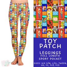 Load image into Gallery viewer, Ready to Ship - Toy Patch Full Length Leggings - Sport Pocket TC2
