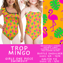 Load image into Gallery viewer, Batch #543 - Pool Party 2 - Closes 6/15 - ETA early/mid August - Trop Mingo Girl's Swimsuit
