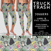 Load image into Gallery viewer, Batch #544 - Cool Characters 16 - Closes 6/17 - ETA mid August - Truck Trash Full and Capri Length Joggers
