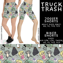 Load image into Gallery viewer, Batch #544 - Cool Characters 16 - Closes 6/17 - ETA mid August - Truck Trash Biker &amp; Jogger Shorts
