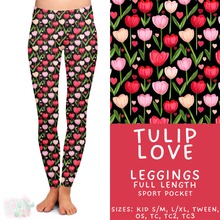 Load image into Gallery viewer, Batch #453 - Love Day 2 - Closes 11/24 - ETA mid Jan - Tulip Love Full Length Leggings
