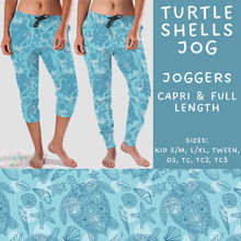 Load image into Gallery viewer, Batch #307 - Sea Life - Closes 3/20 - ETA mid May - Turtle Shells Full and Capri Length Joggers
