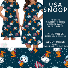 Load image into Gallery viewer, Batch #550 - Fun Run 24 - Closes 7/1 - ETA early Sept - USA Snoop Adult &amp; Kids Dresses
