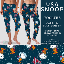 Load image into Gallery viewer, Batch #550 - Fun Run 24 - Closes 7/1 - ETA early Sept - USA Snoop Full and Capri Length Joggers
