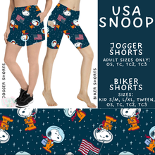 Load image into Gallery viewer, Batch #550 - Fun Run 24 - Closes 7/1 - ETA early Sept - USA Snoop Biker &amp; Jogger Shorts

