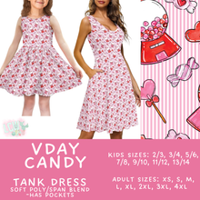 Load image into Gallery viewer, Batch #452 - Mom &amp; Me Love - Closes 11/21 - ETA early Jan - Vday Candy Women&#39;s &amp; Girl&#39;s Tank Dress
