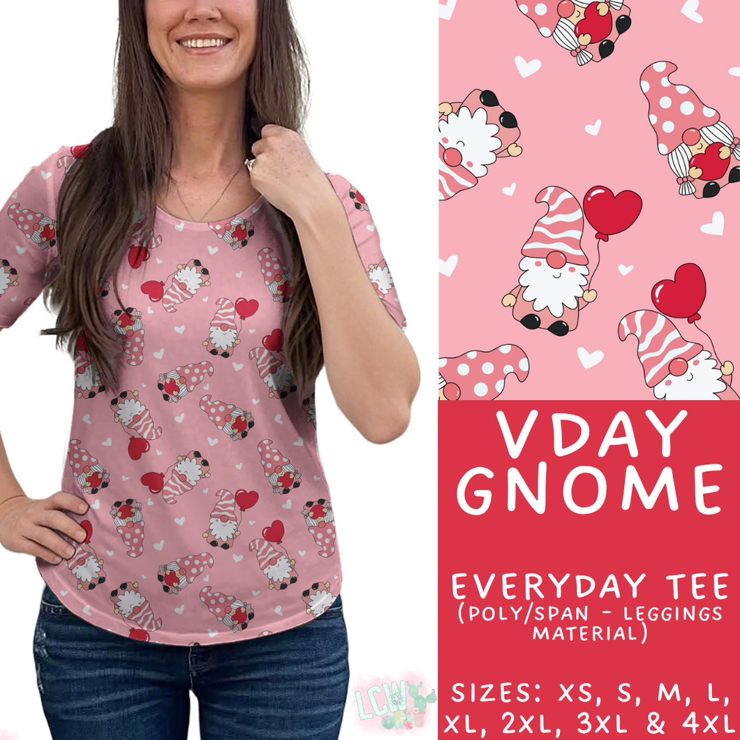 Batch #453 - Love Day 2 - Closes 11/24 - ETA mid Jan - VDay Gnome Everyday Tee