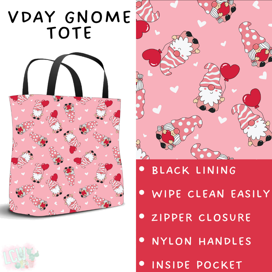 Batch #453 - Love Day 2 - Closes 11/24 - ETA mid Jan - Vday Gnome Tote