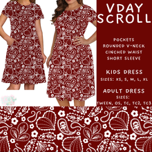 Load image into Gallery viewer, Batch #452 - Mom &amp; Me Love - Closes 11/21 - ETA early Jan - Vday Scroll Womens &amp; Girls Dresses

