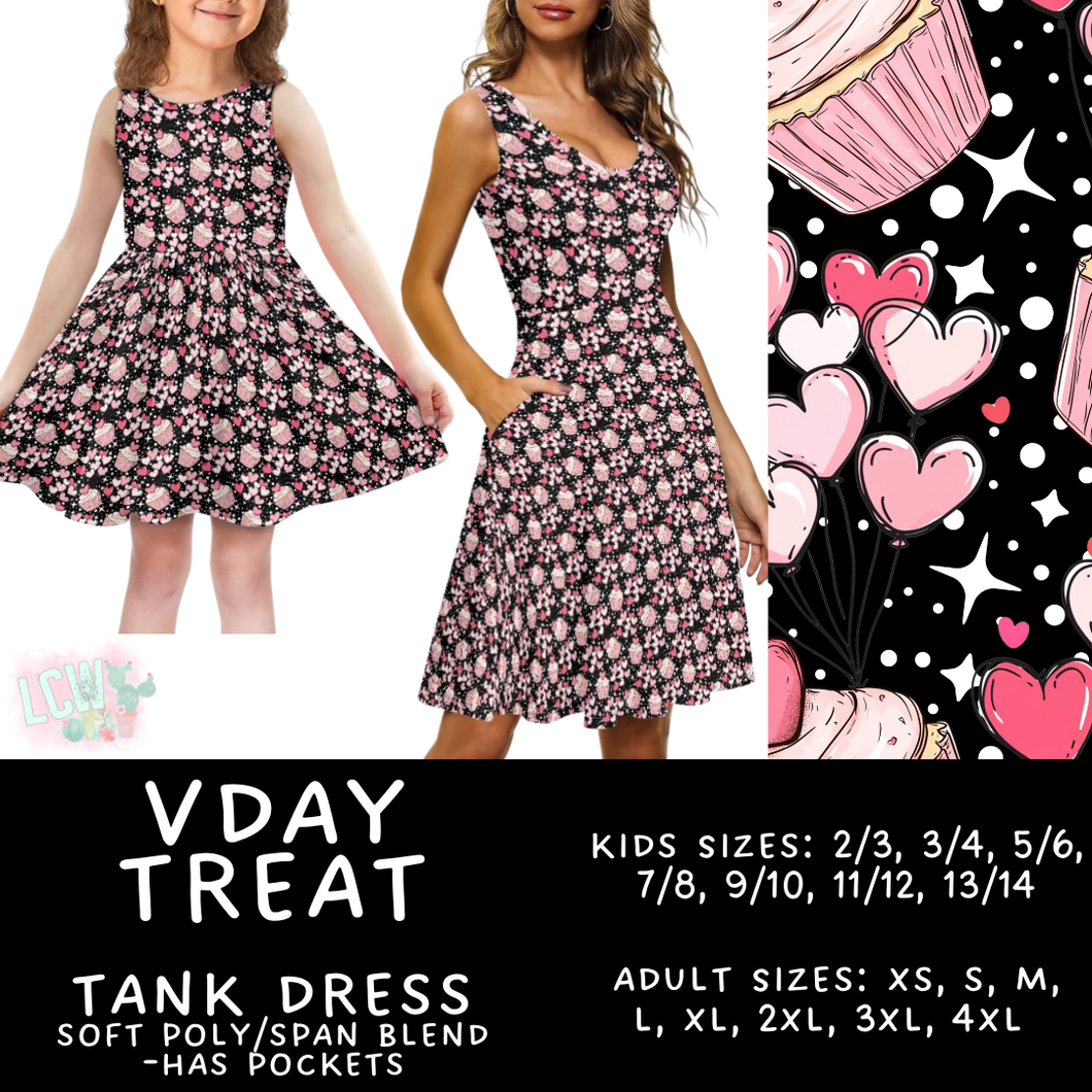 Batch #452 - Mom & Me Love - Closes 11/21 - ETA early Jan - Vday Treat Women's & Girl's Tank Dress