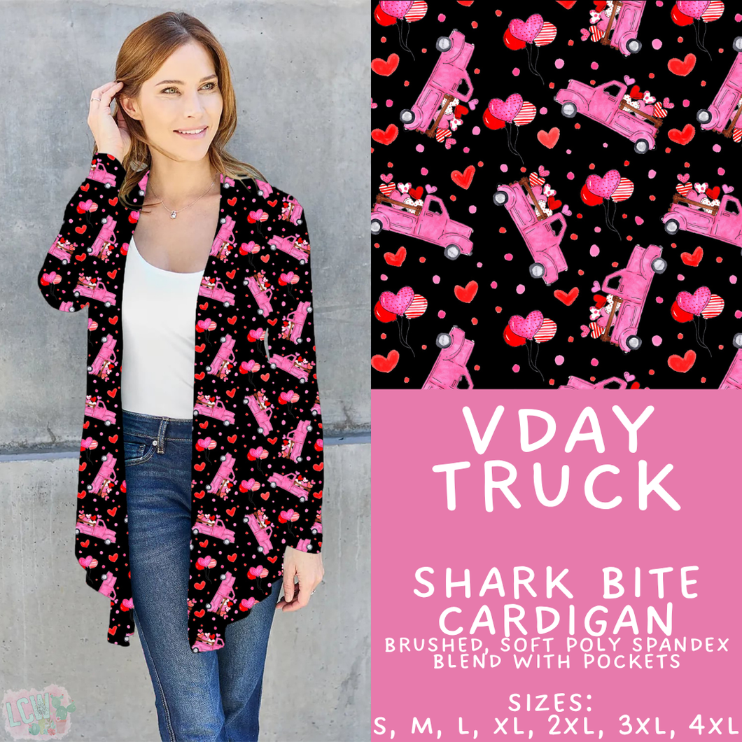 Batch #453 - Love Day 2 - Closes 11/24 - ETA mid Jan - Vday Truck Cardigan