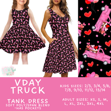 Load image into Gallery viewer, Batch #452 - Mom &amp; Me Love - Closes 11/21 - ETA early Jan - Vday Truck Women&#39;s &amp; Girl&#39;s Tank Dress
