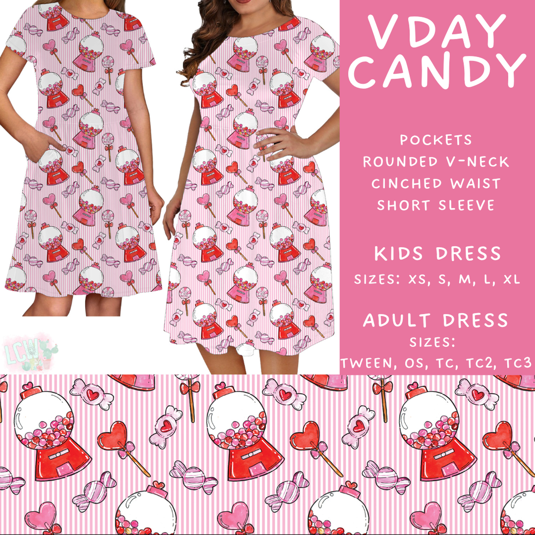 Batch #452 - Mom & Me Love - Closes 11/21 - ETA early Jan - Vday Candy Womens & Girls Dresses