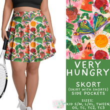 Load image into Gallery viewer, Batch #456 - Storybook Collection 4 - Closes 11/28 - ETA late Jan - Very Hungry Skort
