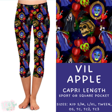 Load image into Gallery viewer, Ready to Ship - Vil Apple Capri Length Leggings - TC2 Sport Pocket
