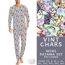 Load image into Gallery viewer, Batch #590 - Magical Family Pajamas - Closes 9/18 - ETA mid Nov - Vint Chars Men's Pajama Set

