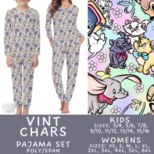 Load image into Gallery viewer, Batch #590 - Magical Family Pajamas - Closes 9/18 - ETA mid Nov - Vint Chars Women's &amp; Kid's Pajama Set
