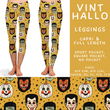 Load image into Gallery viewer, Batch #560 - Halloween 4 - Closes 7/26 - ETA late Sept - Vint Hallo Full and Capri Length Leggings
