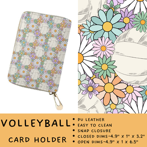 Batch #309 - Card Holders & Mini Backpacks - Closing 3/24 - ETA late May - Volleyball Card Holder