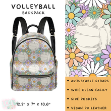 Load image into Gallery viewer, Batch #309 - Card Holders &amp; Mini Backpacks - Closing 3/24 - ETA late May - Volleyball Mini Backpack
