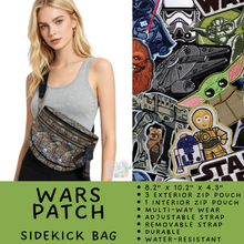 Load image into Gallery viewer, Batch #604 - Sidekick Bag 3 - Closes 10/26 - ETA mid/late Dec - Wars Patch Sidekick Bag
