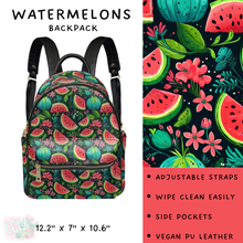 Load image into Gallery viewer, Batch #309 - Card Holders &amp; Mini Backpacks - Closing 3/24 - ETA late May - Watermelons Mini Backpack
