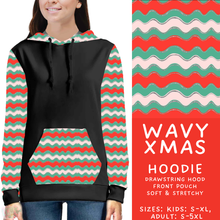 Load image into Gallery viewer, Batch #595 - Christmas Spirit 2 - Closes 10/7 - ETA early Dec - Wavy Xmas Hoodie
