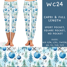 Load image into Gallery viewer, Ready To Ship - WC24 Capri Length Leggings TC Square Pocket
