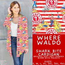 Load image into Gallery viewer, Batch #456 - Storybook Collection 4 - Closes 11/28 - ETA late Jan - Where Waldo Cardigan
