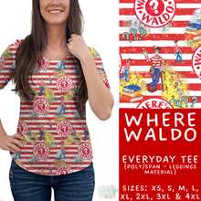 Load image into Gallery viewer, Batch #456 - Storybook Collection 4 - Closes 11/28 - ETA late Jan - Where Waldo Everyday Tee
