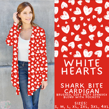 Load image into Gallery viewer, Batch #453 - Love Day 2 - Closes 11/24 - ETA mid Jan - White Hearts Cardigan
