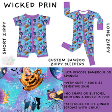 Load image into Gallery viewer, Ready to Ship- Wicked Prin Costumes Long Zippy Sleeper - 18-24 months
