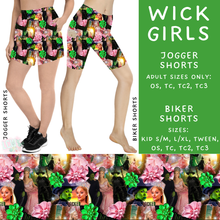 Load image into Gallery viewer, Batch #370 - Fun Run 12 - Closes 7/8 - ETA early Sept - Wick Girls Biker &amp; Jogger Shorts
