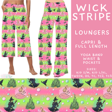 Load image into Gallery viewer, Batch #601 - Cool Characters 19 - Closes 10/21 - ETA mid Dec - Wick Stripe Capri and Full Length Loungers
