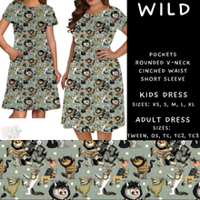 Load image into Gallery viewer, Batch #308 - Storybook Collection 2 - Closes 3/21 - ETA mid May - Wild Adult &amp; Kids Dresses
