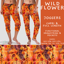 Load image into Gallery viewer, Batch #575 - Fun Run 26 - Closes 8/26 - ETA late October - Wild Flower Full and Capri Length Joggers
