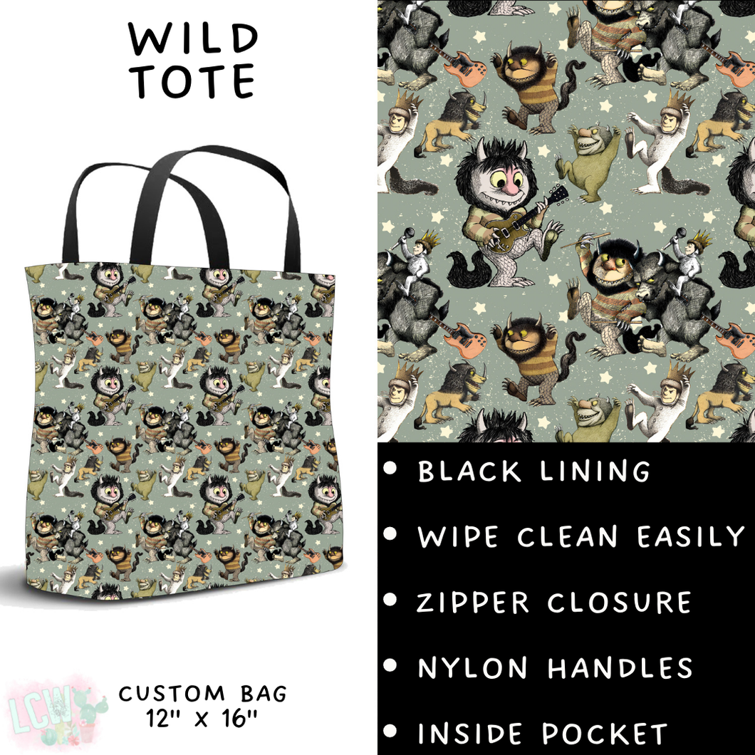 Batch #308 - Storybook Collection 2 - Closes 3/21 - ETA mid May - Wild Tote