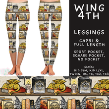 Load image into Gallery viewer, Batch #550 - Fun Run 24 - Closes 7/1 - ETA early Sept - Wing 4th Full and Capri Length Leggings
