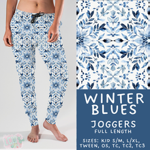 Load image into Gallery viewer, Batch #439 - Winter Watercolor 2 - Closes 10/30 - ETA mid Dec - Winter Blues Joggers
