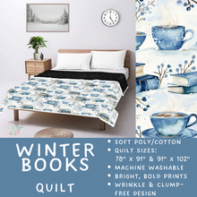 Load image into Gallery viewer, Batch #597 - Christmas Quilts - Closes 10/12 - ETA early Dec - Winter Books Quilt
